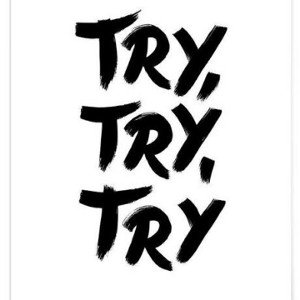 try