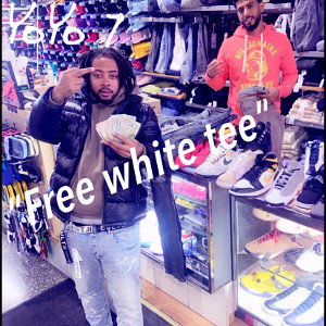 Free white tee X YoYo 7