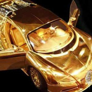 ⭐🔱VERGOLDETER BUGATTI 🔱⭐