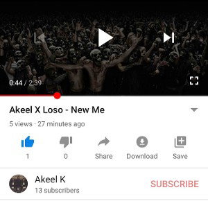 Akeel X Loso - New Me