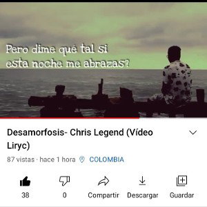 Chris Legend - Desamorfosis