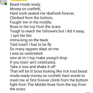 Beast Mode (12:40)