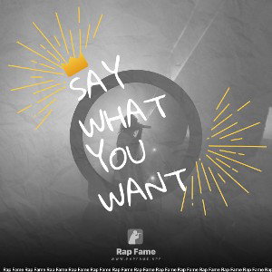 Say what you want