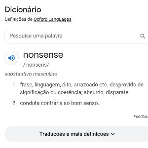 nonsense