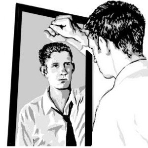 Go to the mirror