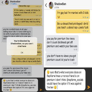 Oh No 🙈 ShadowBitchBoi Blocked me (No Battle I Guess)