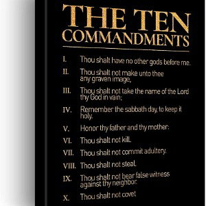 10 🔟 COMMANDMENTS ⛪  🙏 👞👞 