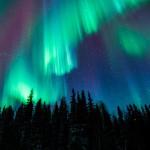 Alaska City lights 