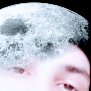 man on the blue