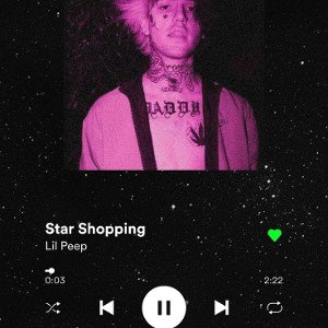 LIL PEEP star shopping