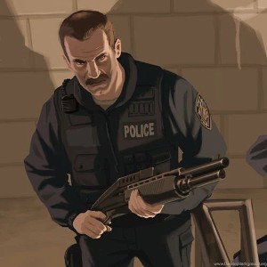 Police erschossen(mit ein bisschen (doubletime)