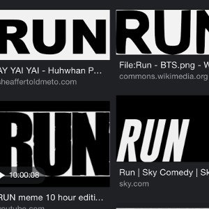 running