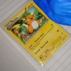  started Writing then rhyming summoned Raichu!