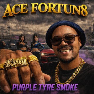 Purple Tyre Smoke