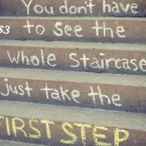 one step forwards