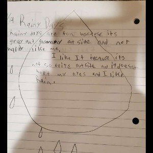 This was supposed to be practice#1 [THE WRITING PRACTICE WAS DONE IN ELEMENTARY]