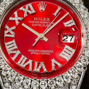 red Rolex 