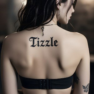 Tizzle 4 Her New Tat