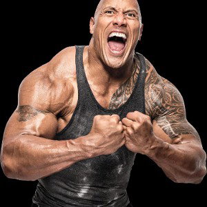 hard like Dwayne the rock 