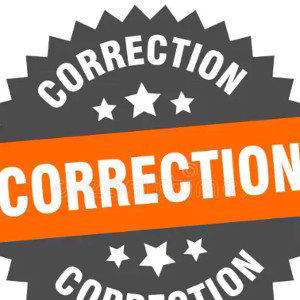 Status Correction