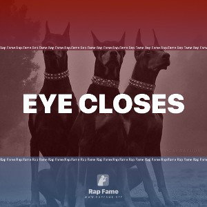 eye closes 