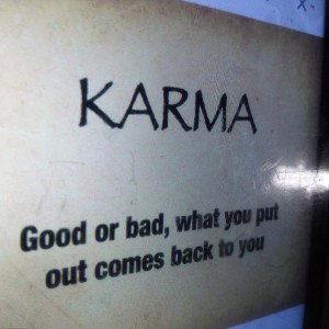 karma  comin