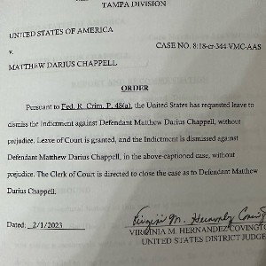 Dismissed Indictment 