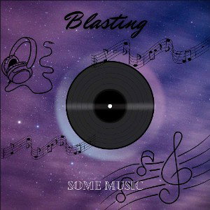 Blasting some music!