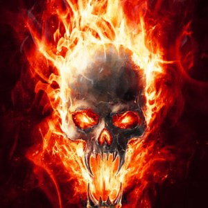 Red Flamed 