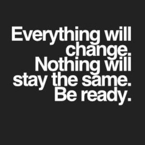 everything changed 