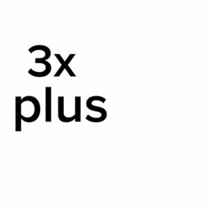 3x plus