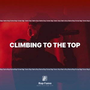 climbing to the top