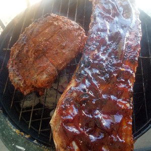 cookout barbecue going 
