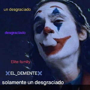 un desgraciado