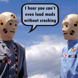 crash dummies!