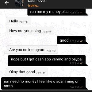 Scamming Sam