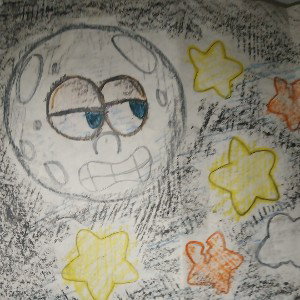 Stars and Moon