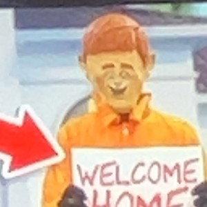 creepy man can’t leave us