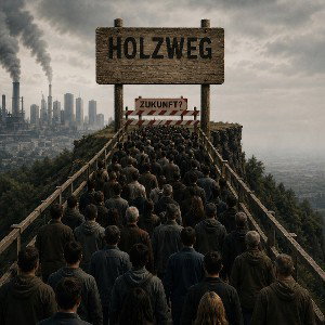 TMB - Auf dem Holzweg