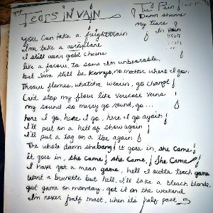 kennybonthetrack - TEARSNVAIN