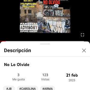 NO OLVIDO