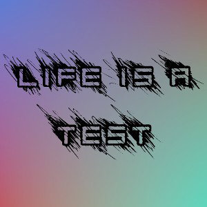 life is a test