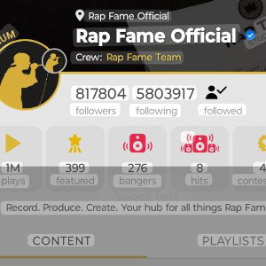 RAPFAME official🤳🏾