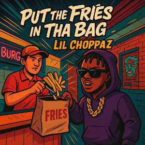 put the fries in the bag