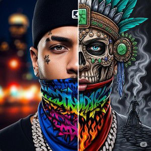  Entre el barrio y el Mictlan - DaniFaxxas. 