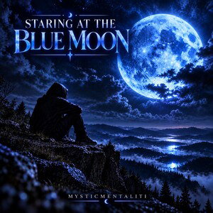 STARING AT THE BLUE MOON