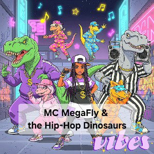 Wiggle Wiggle Wiggle #MCMegaFly #TheHipHopDinosaurs