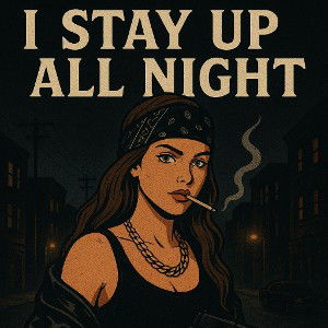 "I stay up all night "