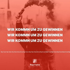 wir kommn um zu gewinnen 