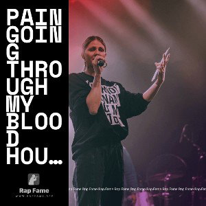 pain going through my blood housed 